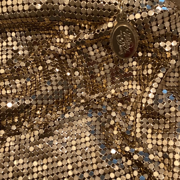 Vintage Gold Sequenced Bag W/ Mirror - Picture 5 of 15